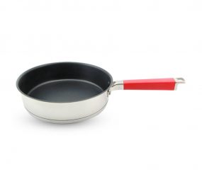 Chảo chống dính inox 304 Red Velvet 26cm Elmich EL3251 - Hàng chính hãng