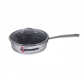 Chảo chống dính inox 304 Zeus 28cm Elmich EL0978 - Hàng chính hãng