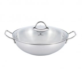 Chảo sâu lòng Inox 32cm Elmich EL-3255 - Hàng chính hãng