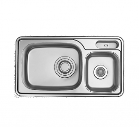 Chậu rửa chén 2 hộc LISDP 870 - Hàng chính hãng