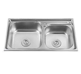 Chậu rửa chén inox 2 ngăn Eurosun EU-8143E6 - Hàng chính hãng