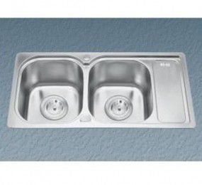 Chậu rửa chén inox Blanco BL 216 - Hàng chính hãng