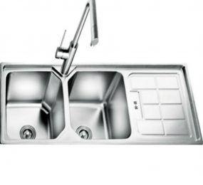 Chậu rửa chén inox Roland B12049C - Hàng chính hãng
