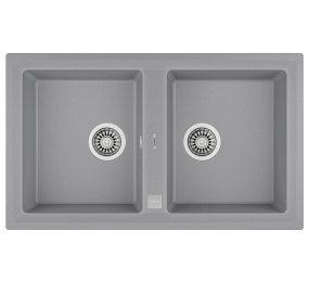 Chậu rửa chén Teka STONE 90 B-TG 2B Grey - Hàng chính hãng