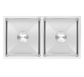Chậu rửa Inox đôi Kaff KF-HM8245BI - Hàng chính hãng