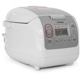 Nồi cơm điện tử Toshiba 1 lít RC-10NMFVN(WT) - Hàng chính hãng