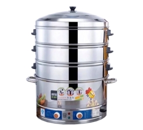 Nồi hấp điện 3 tầng công xuất 3000W Sudier Size-52cm