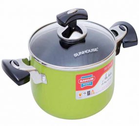 Nồi hợp kim nhôm đáy từ Sunhouse SHG14120 - Hàng chính hãng