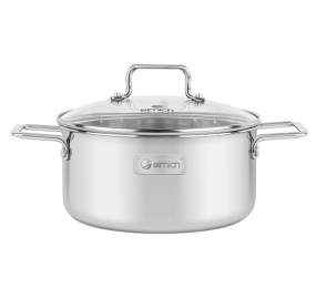 Nồi inox liền khối Elmich Trimax XR EL-3840 size 18cm - Hàng chính hãng