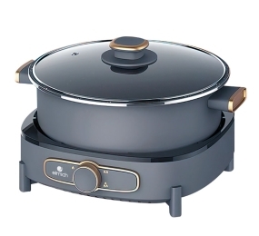 Nồi lẩu nướng điện đa năng Elmich MEP-3910 - Hàng chính hãng