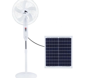 Quạt năng lượng mặt trời Lion LT-188 - Hàng chính hãng