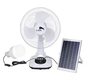 Quạt năng lượng mặt trời Lion LT-196 - Hàng chính hãng