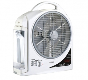 Quạt tích điện 1 bình Kentom KT-9100 - Hàng chính hãng