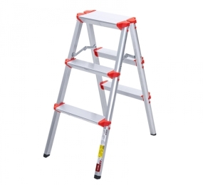 Thang nhôm gấp gọn chữ A Fujihome DL203 - Hàng chính hãng