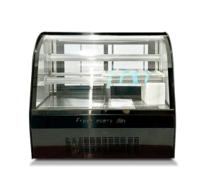 Tủ bánh kem để bàn 70cm kính cong Lightcool TS-700Y