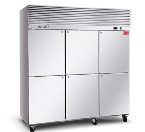 Tủ đông inox 6 cánh Turbo Gold TG-6DF - Hàng chính hãng
