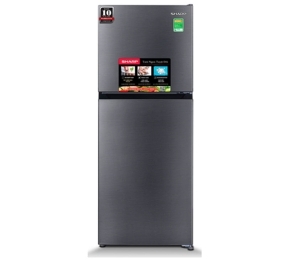 Tủ lạnh Sharp Inverter 198 lít SJ-X198V-SL - Hàng chính hãng