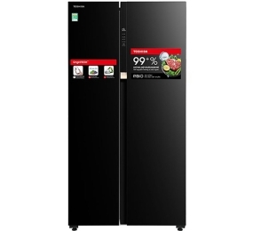 Tủ lạnh Side By Side Inverter 596 lít Toshiba... - Hàng chính hãng