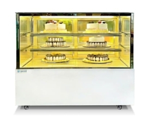 Tủ trưng bày bánh kem kính vuông 1m2 Lightcool DG-1200Z/V - Hàng chính hãng