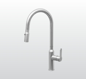 Vòi nóng lạnh dây rút inox Malloca K046-SS - Hàng chính hãng