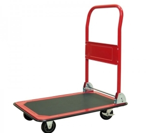 Xe đẩy hàng sàn thép 4 bánh Fujihome HT-415 - Hàng chính hãng