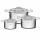 Bộ 3 nồi inox Nagakawa NAG1355  - Hàng chính hãng