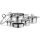 Bộ nồi cao cấp 5 món Inox 304 Kaff KF-ST09304 - Hàng chính hãng