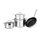 Bộ nồi chảo inox cao cấp 3 lớp đáy liền Elmich Trimax 2353742 - Hàng chính hãng