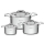 Bộ nồi inox Nagakawa NAG1356 - Hàng chính hãng
