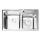 Chậu rửa chén Roland B-6844V - Hàng chính hãng