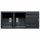 Chậu rửa chén Elica KARTESIO 2B 1D IRON GREY - Hàng chính hãng