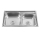 Chậu rửa chén inox 2 ngăn Eurosun EU-8143E6 - Hàng chính hãng