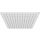 Sen đầu vuông Hafele 300mm Chrome - Hàng chính hãng