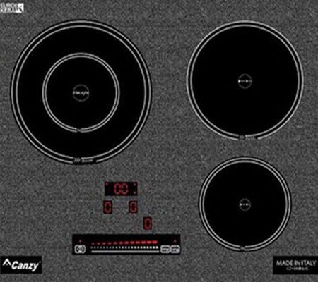 Bếp ba điện từ hồng ngoại Canzy CZ-BMIX63S - Hàng chính hãng