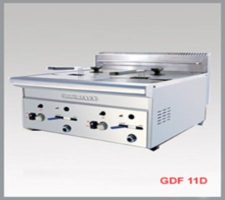Bếp chiên nhúng gas đôi BERJAYA GDF11D - Hàng chính hãng