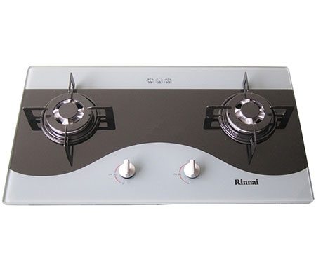 Bếp gas âm Rinnai RVB-212BG(CW) - Hàng chính hãng