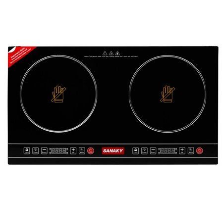 Bếp đôi hồng ngoại Sanaky AT-202HGW - Hàng chính hãng