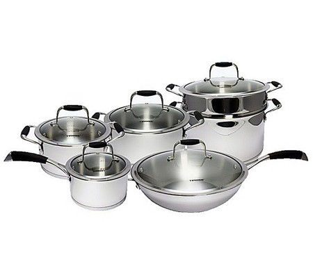 Bộ nồi inox 5 đáy cao cấp Tiross TS870 - Hàng chính hãng