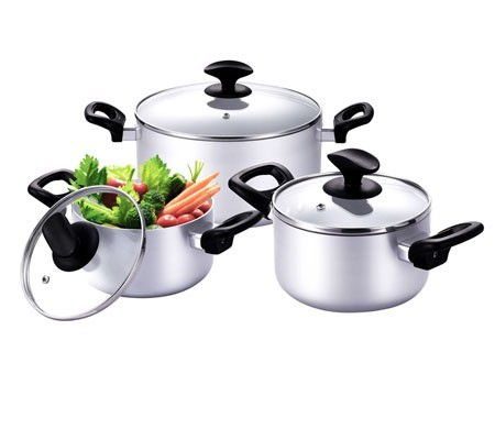 Bộ nồi Merry Supor HAD6S1 - Hợp kim nhôm - Hàng chính hãng