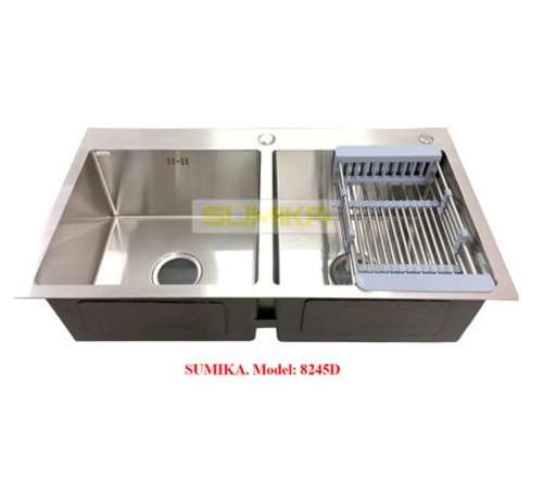 Chậu rửa Inox Sumika 8245D - Hàng chính hãng