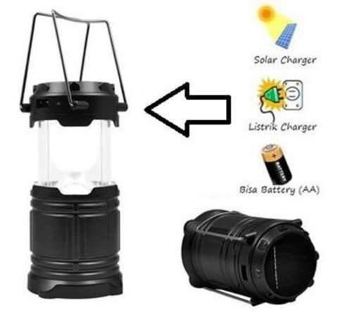 Đèn sạc năng lượng mặt trời đa năng Solar Zoom ZM-9599 - Hàng chính hãng