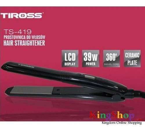 Máy duỗi tóc Tiross TS419 - Hàng chính hãng