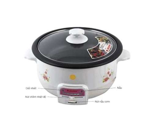  Nồi lẩu điện đa năng Goldsun MC-GAL30 W - Công suất 1300W - Hàng chính hãng