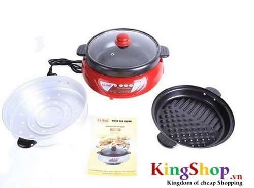 Nồi lẩu điện Gali GL-1204 – Dung tích 3.5L - Hàng chính hãng