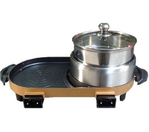 Vỉ nướng và bếp lẩu nướng đa năng Happy SJL 22 - Hàng chính hãng